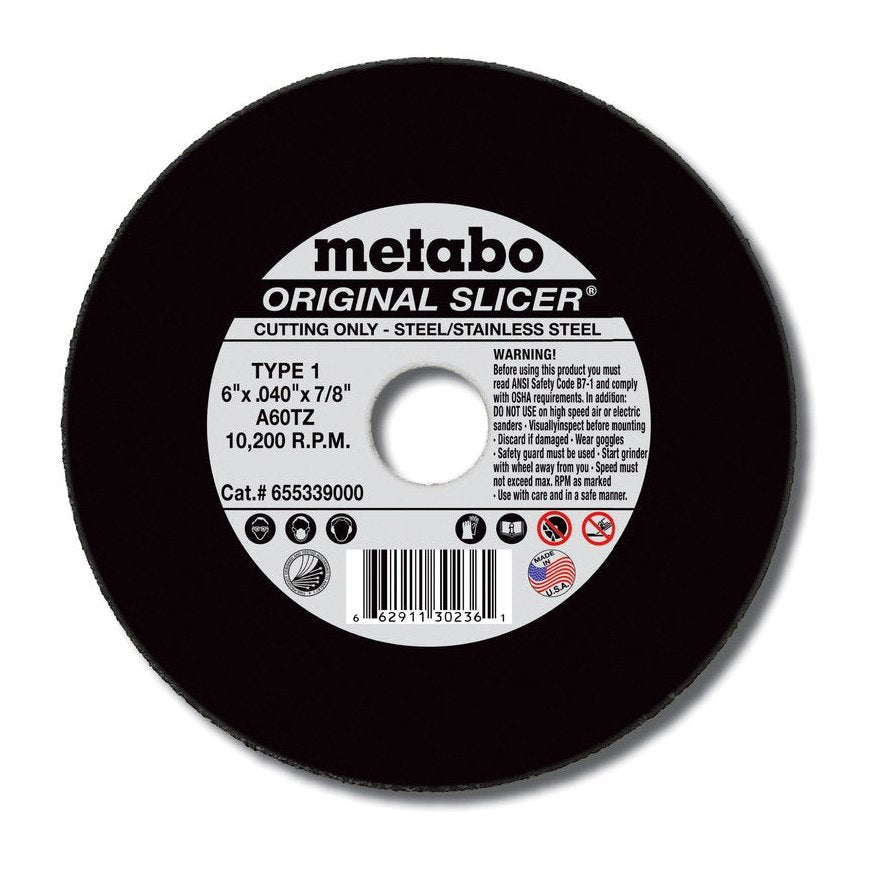 Original Slicer 6" x .040" x 7/8", Type 1, A60TZ