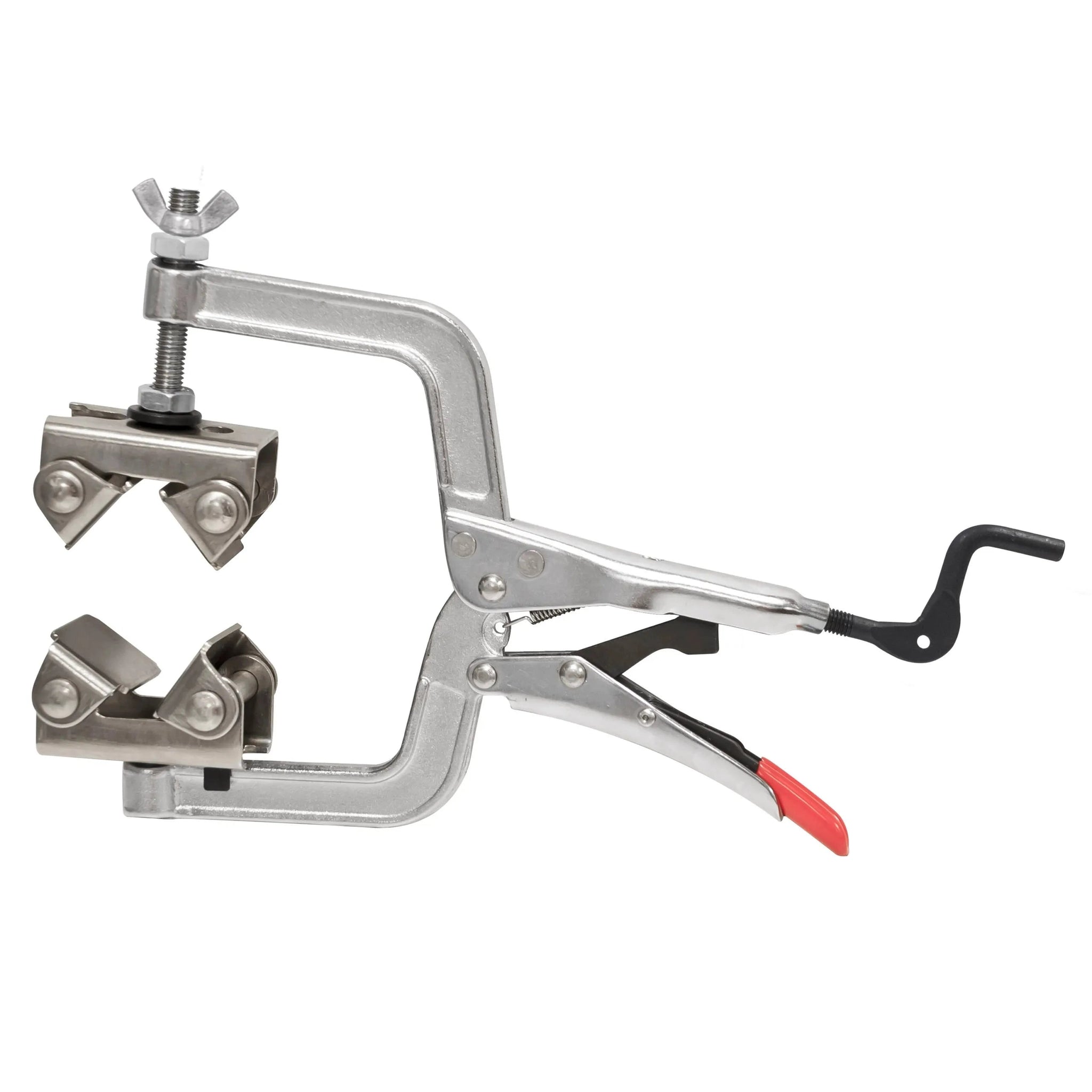 Pliers Locking Pipe w/2 Fixed V-Pads 6" OAL