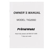 PrimeWeld TIG200-D Inverter 200-Amp TIG Welder