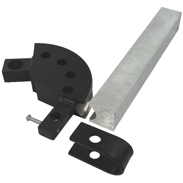 Pro-Tools Schedule 40 Pipe Die for Portabender Tube and Pipe Bender NPS 1-1/4 7" CLR