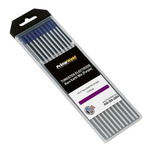 Rare Earth Tungsten Electrode Purple EWG TIG Welding Electrodes 10 pcs