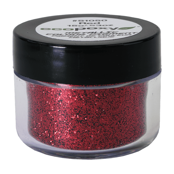 Red Polyester Glitter