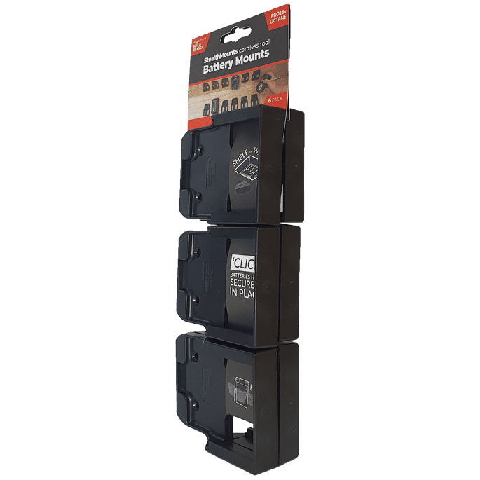 Ridgid Battery Mounts