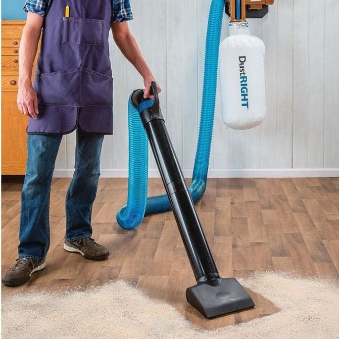 Dust Right 4'' Quick Change Floor Sweep