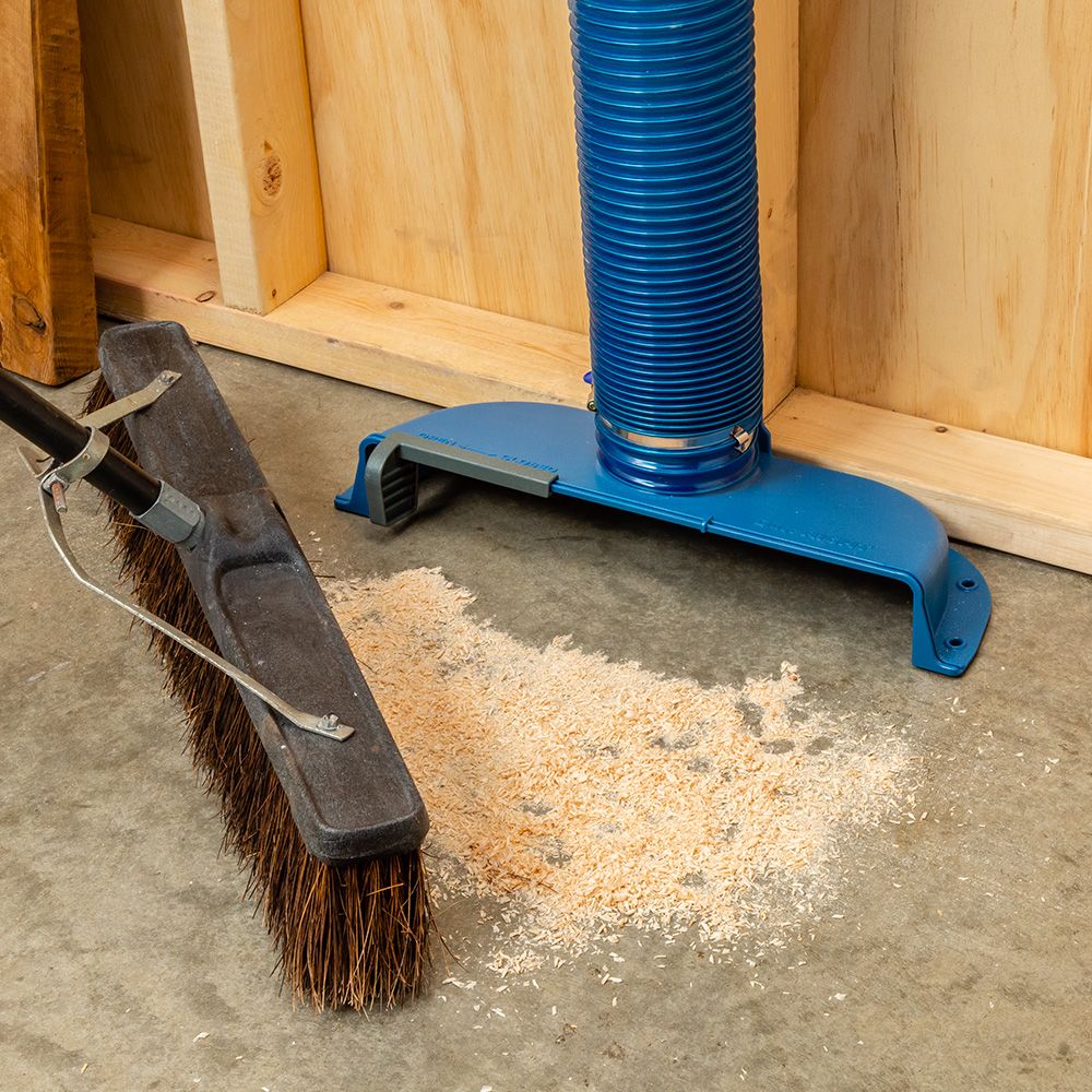 Dust Right Floor Sweep with Blast Gate