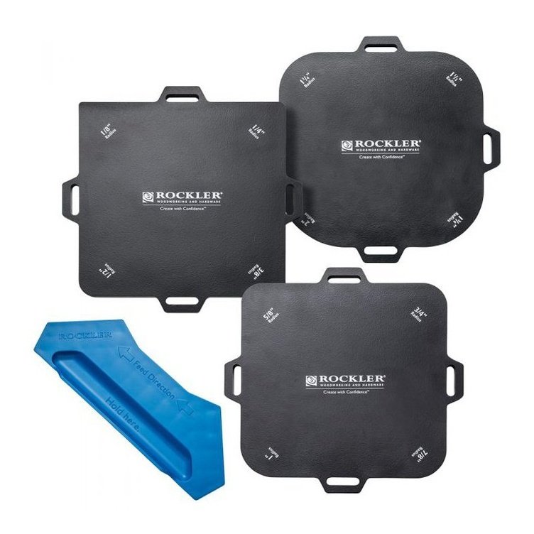 Rockler Corner Radius Routing Templates Great Western Saw