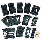 Rockler Interlock Signmaker's Template Kits, State Park Font