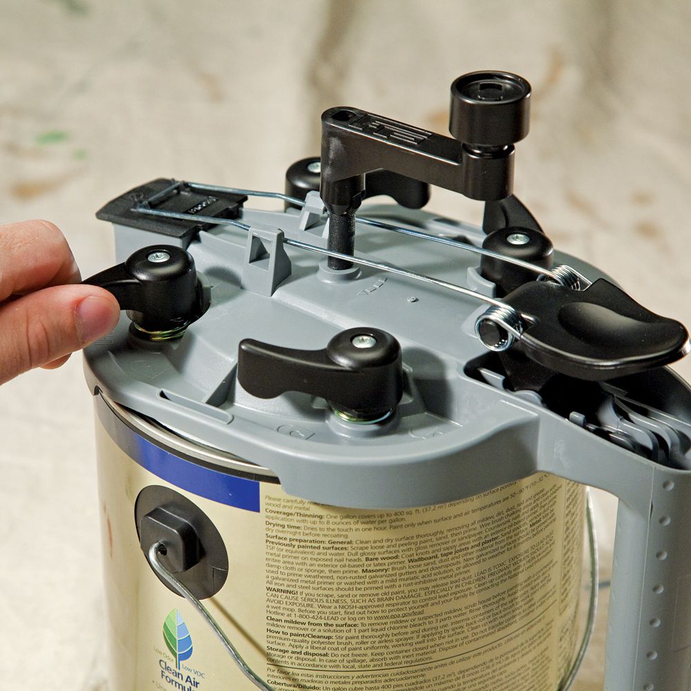 Rockler Mixing Mate Paint Lid, Gallon Size - Stir, Pour, and Store!