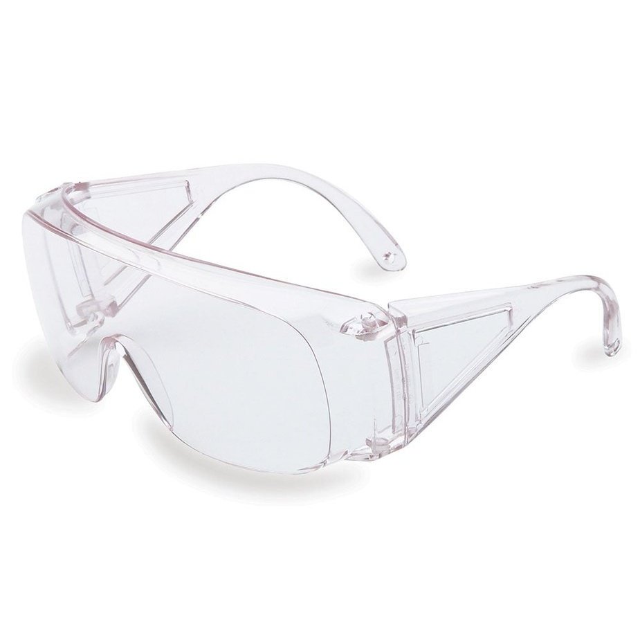 Safety Glasses -J10 Over Rx Frames Clear