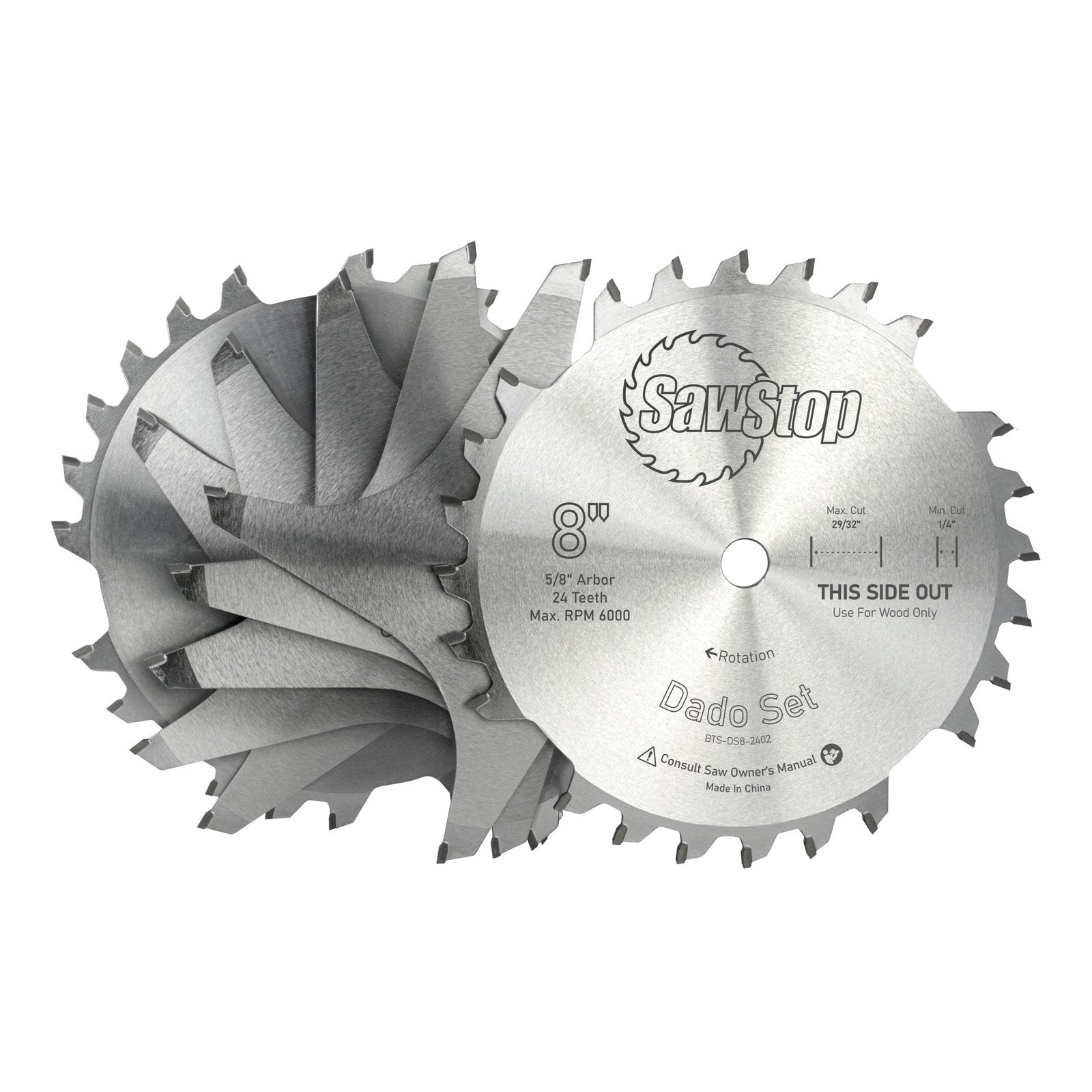 8″ Premium Dado Set