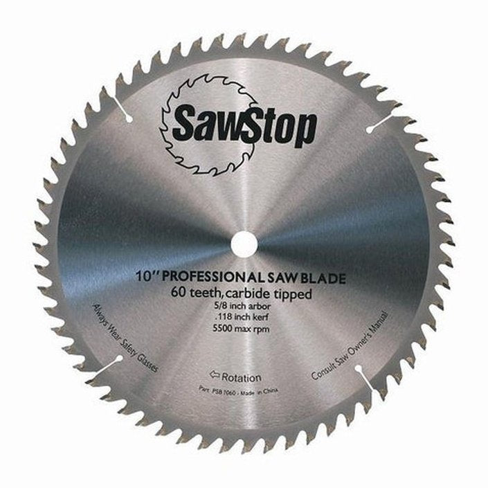 60-Tooth Combination Table Saw Blade