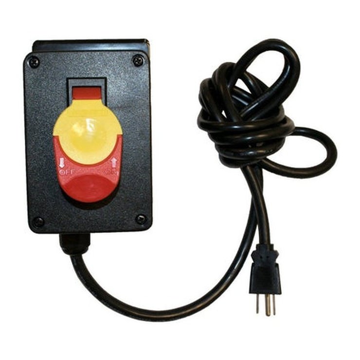 Power Switch for In-Line Router Tables