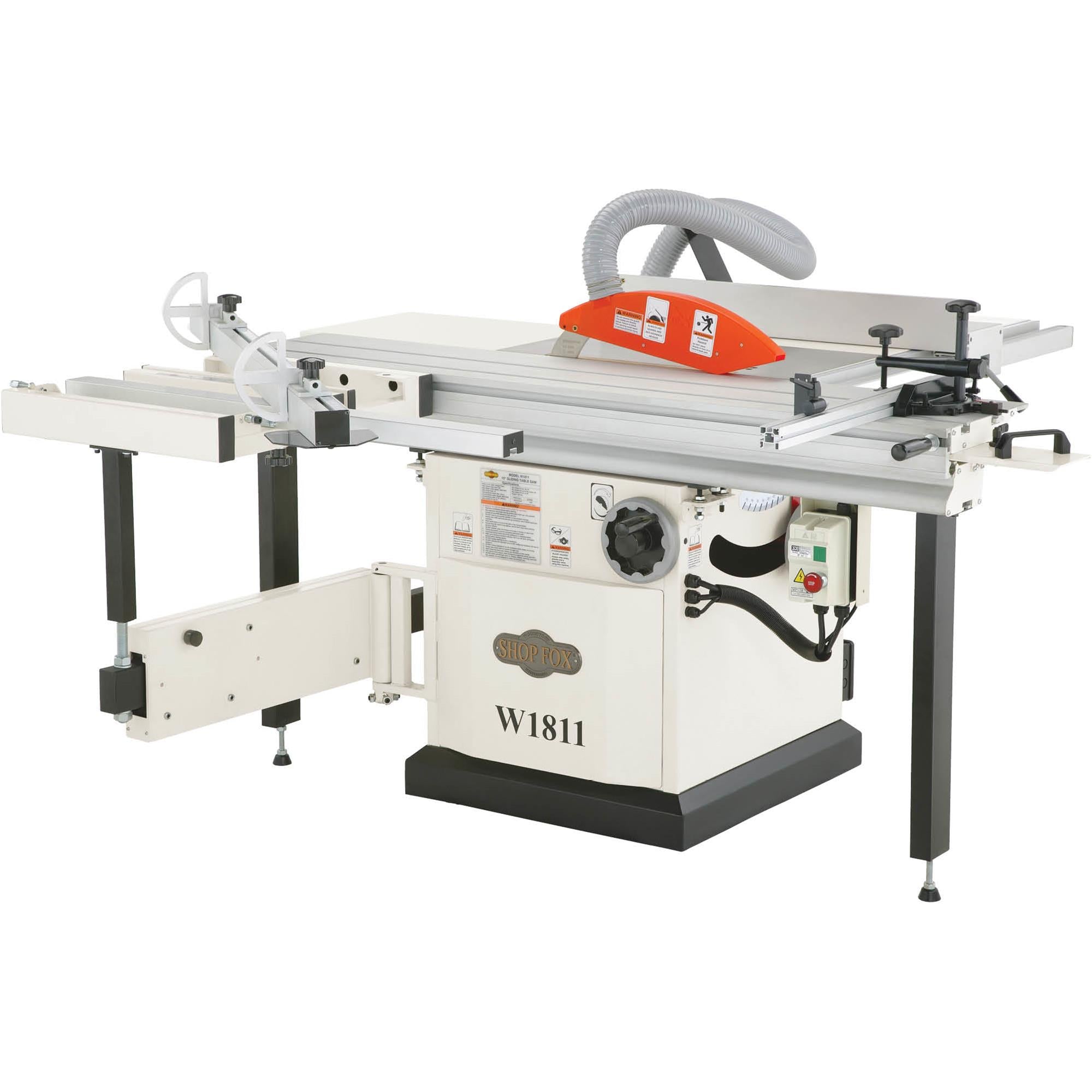 Shop Fox 10" 5 HP Sliding Table Saw - CSA Certified