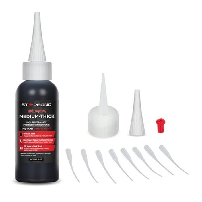 Starbond Black Medium-Thick CA Glue KBL-500