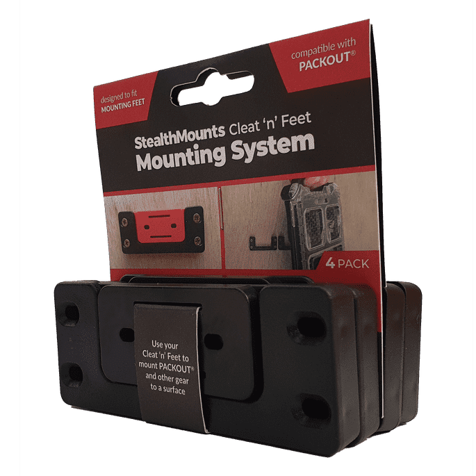 StealthMounts Cleat 'n' Feet Mounting System - Cleats and Feet