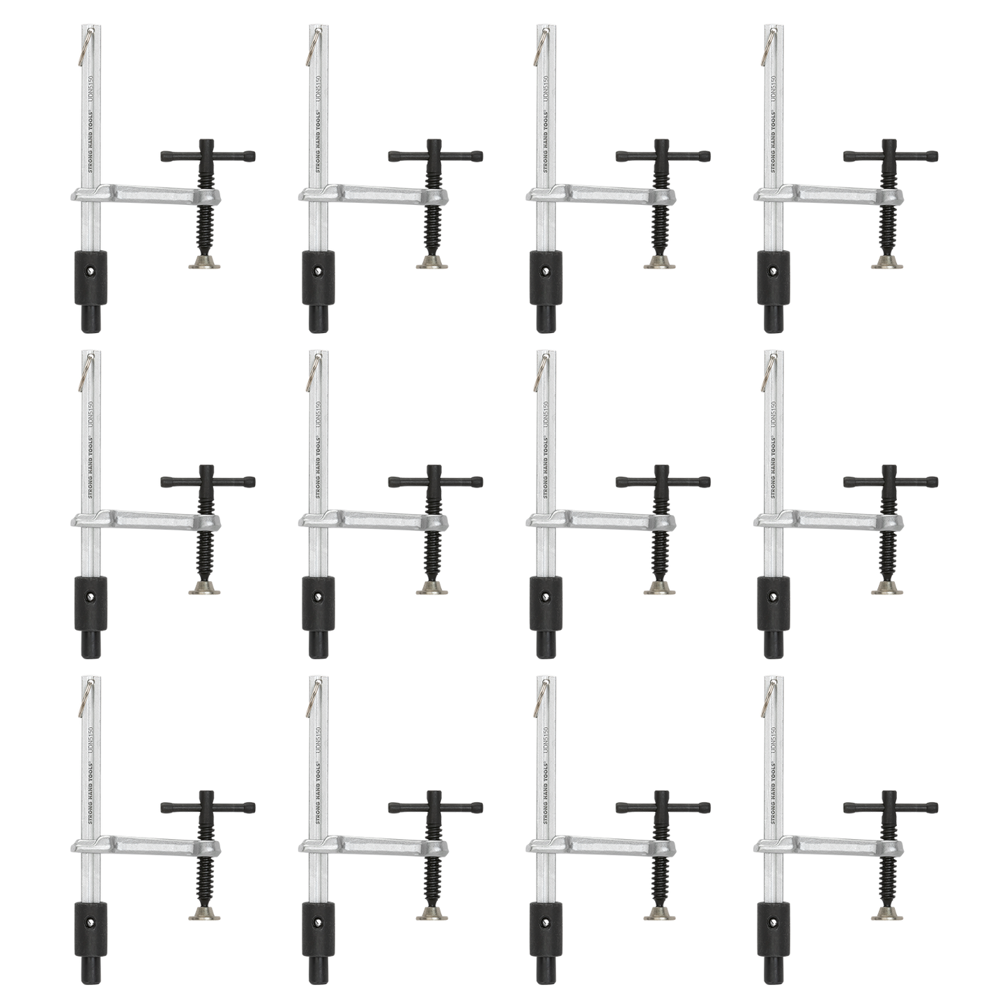 12-pc Inserta Clamp Pack, Fit 5/8 Holes