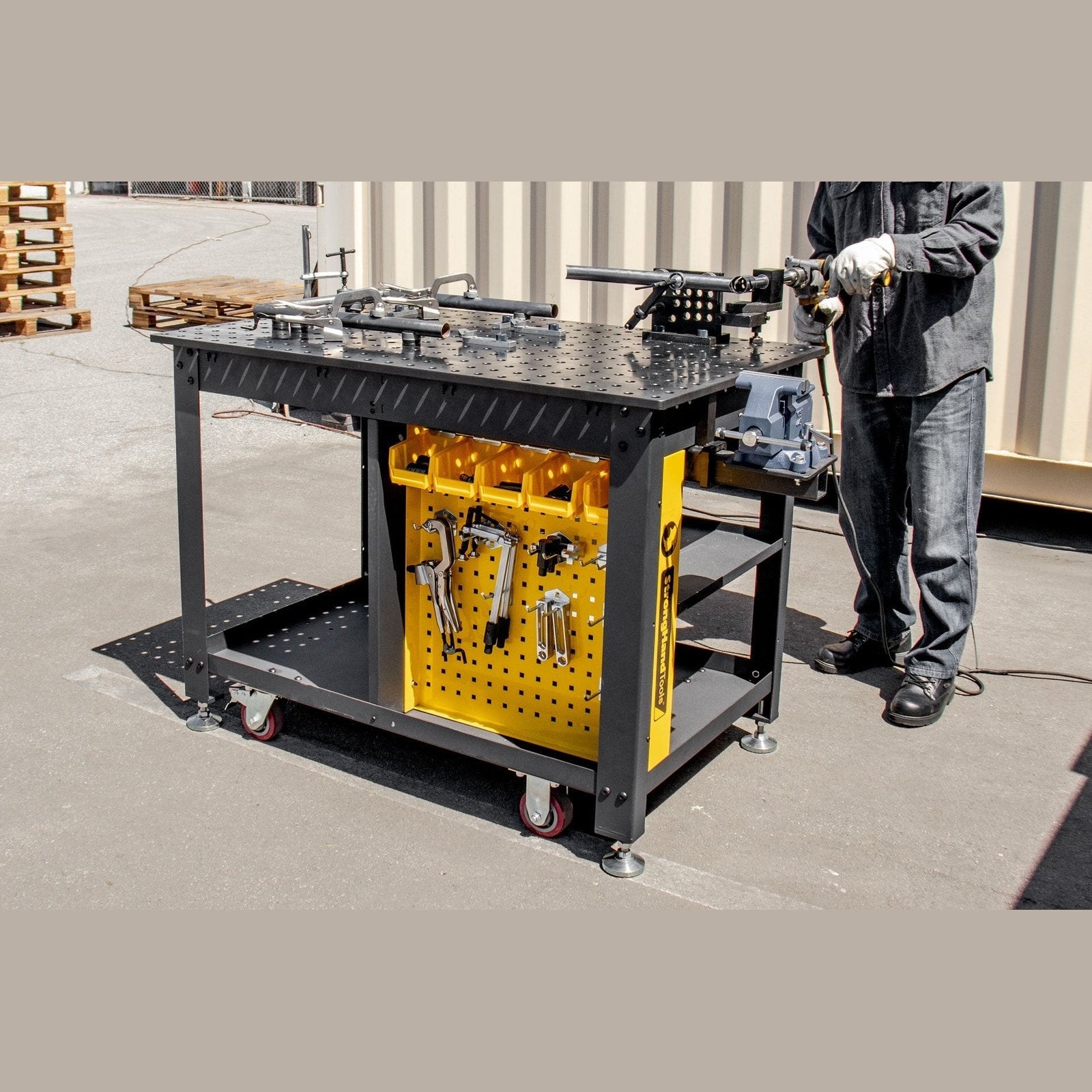 Table Plate Top Rhino Cart