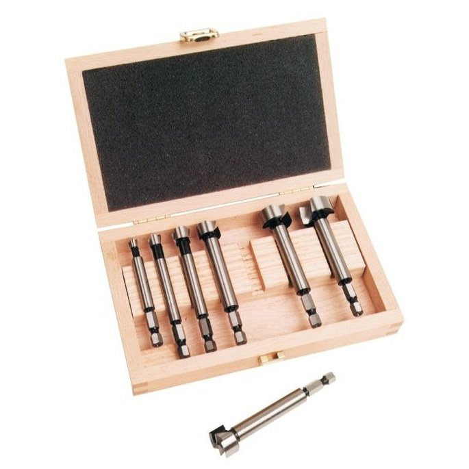 Woodpecker 7 Pc Forstner Bit Set