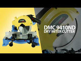 Jepson 10" Dry Cut Miter Saw 9410ND with Saw Blade 10" 60 Tooth & Clamping Set